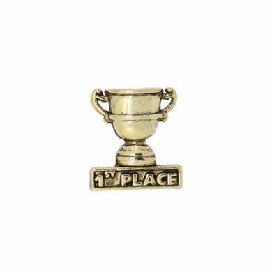 1st Place Trophy Gold Lapel Pin