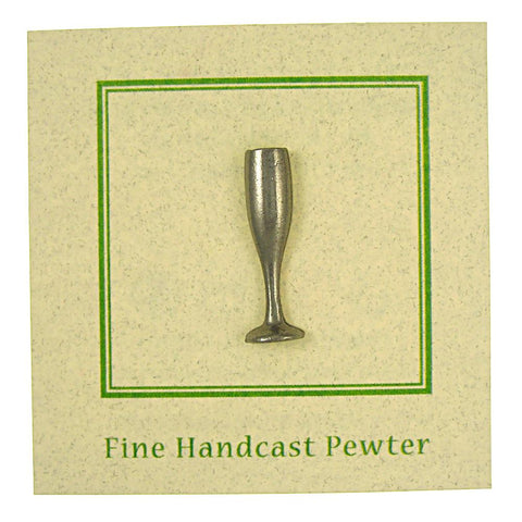 Champagne Glass Lapel Pin