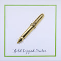 Pen Gold Lapel Pin