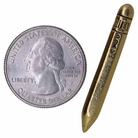 Pencil Gold Lapel Pin