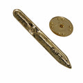 Pencil Gold Lapel Pin