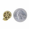 Film Reel Gold Lapel Pin