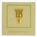 Angel Gold Lapel Pin