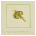 Artist Palette Gold Lapel Pin