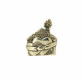 Home Heart Hands Gold Lapel Pin