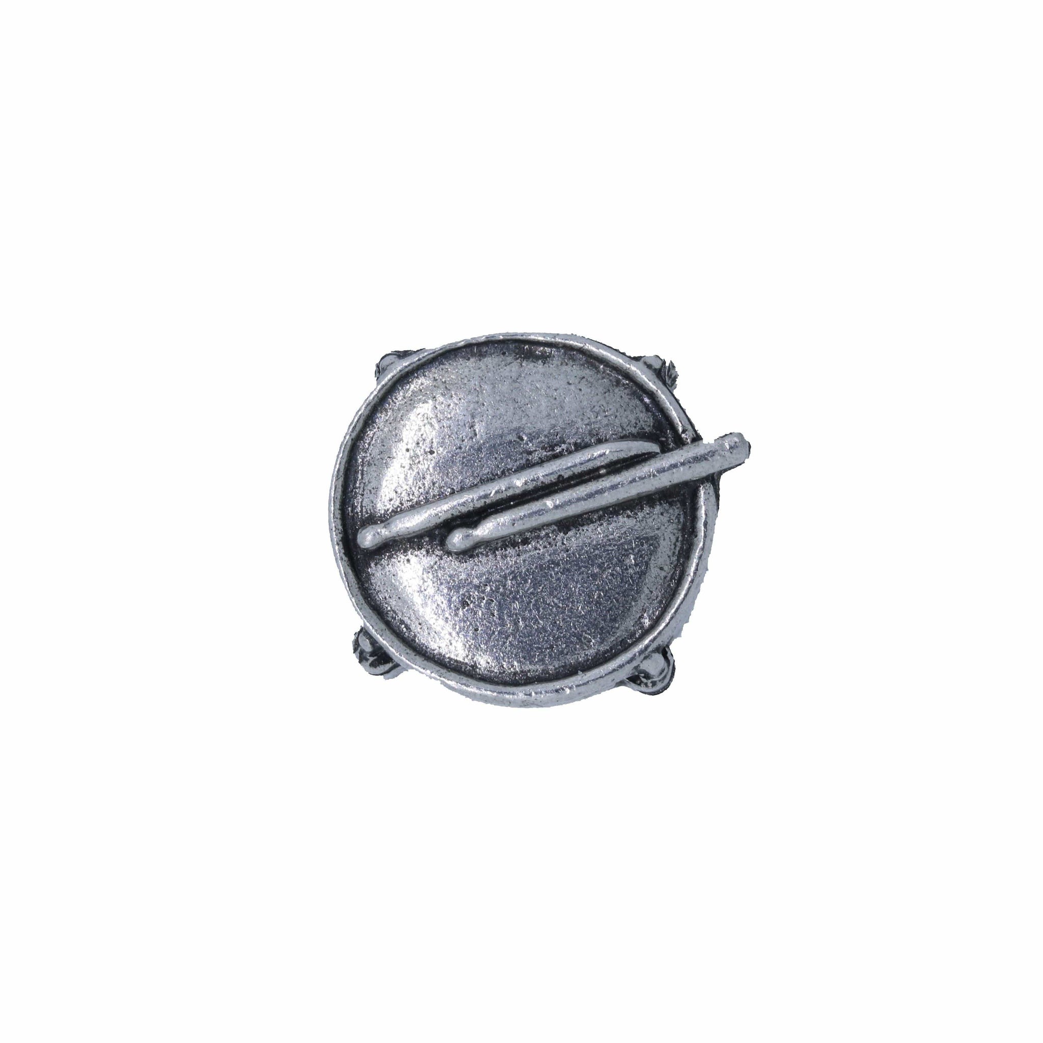 Drum w-drumsticks Lapel Pin