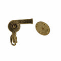 Hair Dryer Gold Lapel Pin