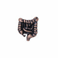 Intestines Copper Lapel Pin