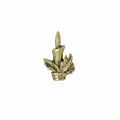 Candlestick Gold Lapel Pin