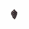 Pine Cone Copper Lapel Pin