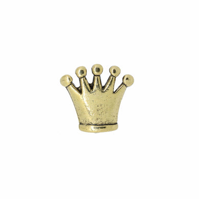 Crown Gold Lapel Pin