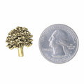 Oak Tree Gold Lapel Pin