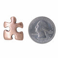 Puzzle Piece Copper Lapel Pin