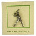 Baseball Player Lapel Pin