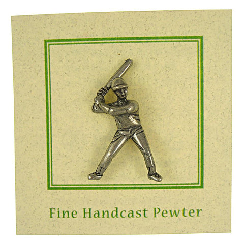 Baseball Player Lapel Pin