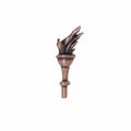 Torch Copper Lapel Pin