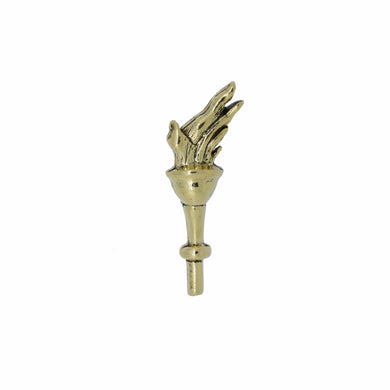 Torch Gold Lapel Pin