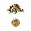 Stegosaurus Gold Lapel Pin