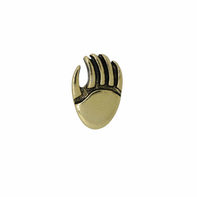 Bear Claw Gold Lapel Pin