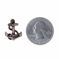 Anchor Copper Lapel Pin