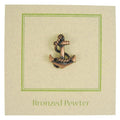 Anchor Copper Lapel Pin