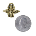 Dog Angel Gold Lapel Pin