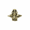 Dog Angel Gold Lapel Pin