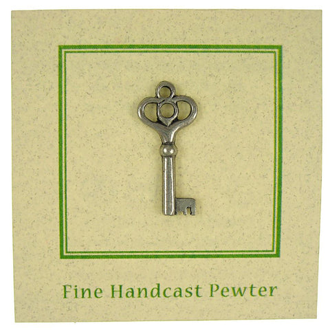 Skeleton Key Lapel Pin