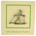 Cross Country Skier Lapel Pin