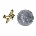 Dove Gold Lapel Pin