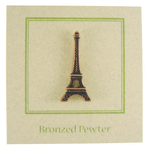 Eiffel Tower Copper Lapel Pin
