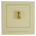 Immunization Vial Gold Lapel Pin