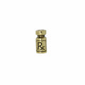 Immunization Vial Gold Lapel Pin