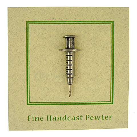 Syringe Lapel Pin
