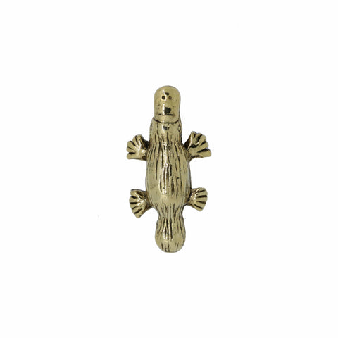Platypus Gold Lapel Pin