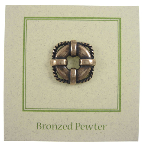 Life Preserver Copper Lapel Pin
