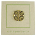 Life Preserver Gold Lapel Pin