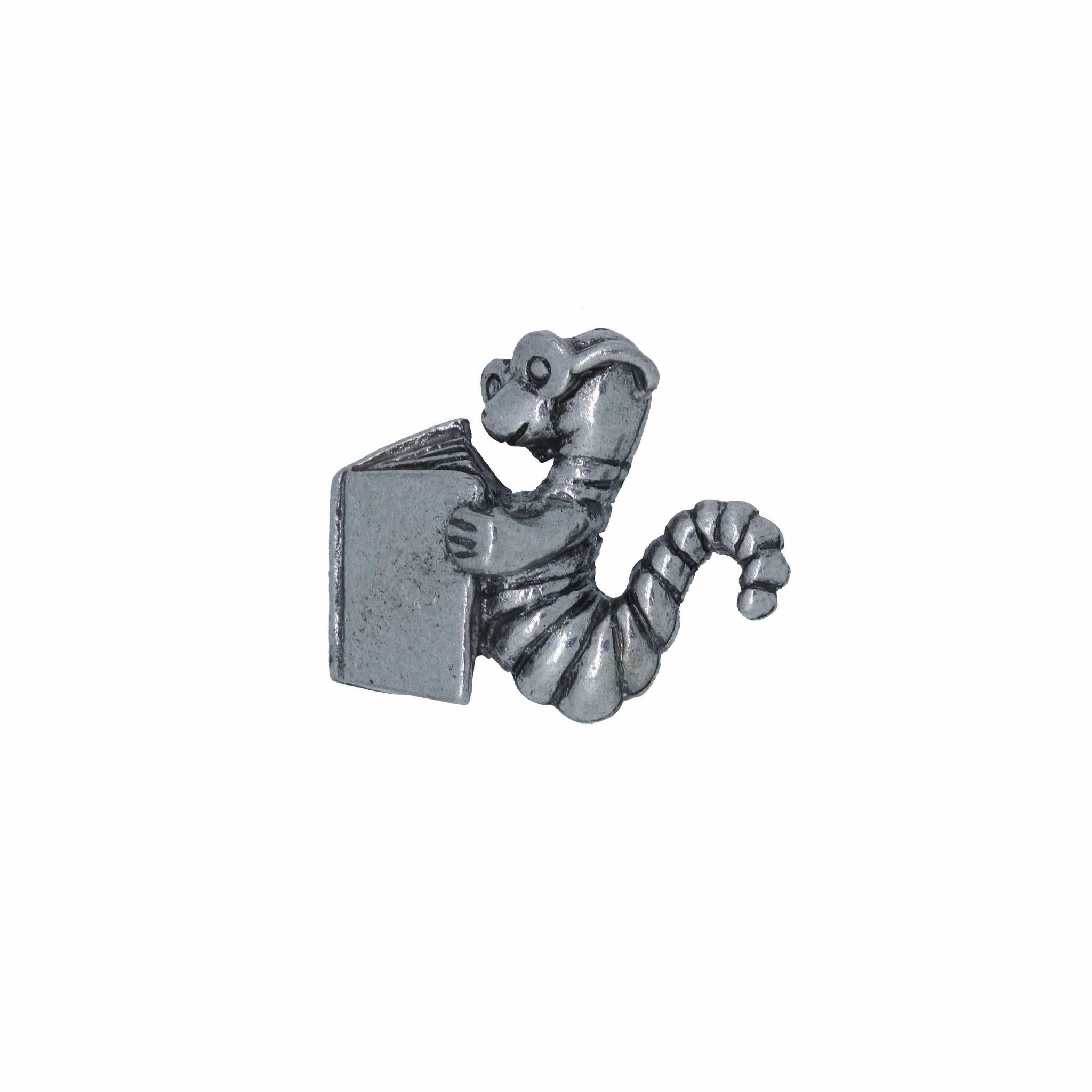 Bookworm Lapel Pin