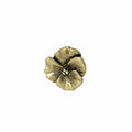 Pansy Gold Lapel Pin