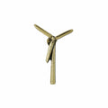 Wind Energy Gold Lapel Pin