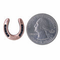 Horseshoe Copper Lapel Pin