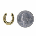 Horseshoe Gold Lapel Pin