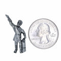 Vulcan Statue Lapel Pin