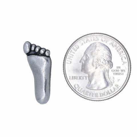 Foot Lapel Pin