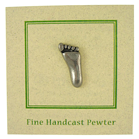 Foot Lapel Pin