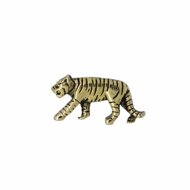 Tiger Gold Lapel Pin