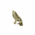 Wolf Gold Lapel Pin