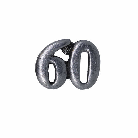 Number Lapel Pins