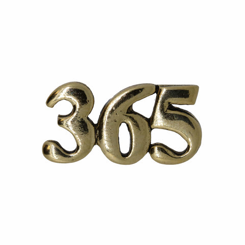 Number Gold Lapel Pins