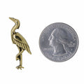 Heron Gold Lapel Pin